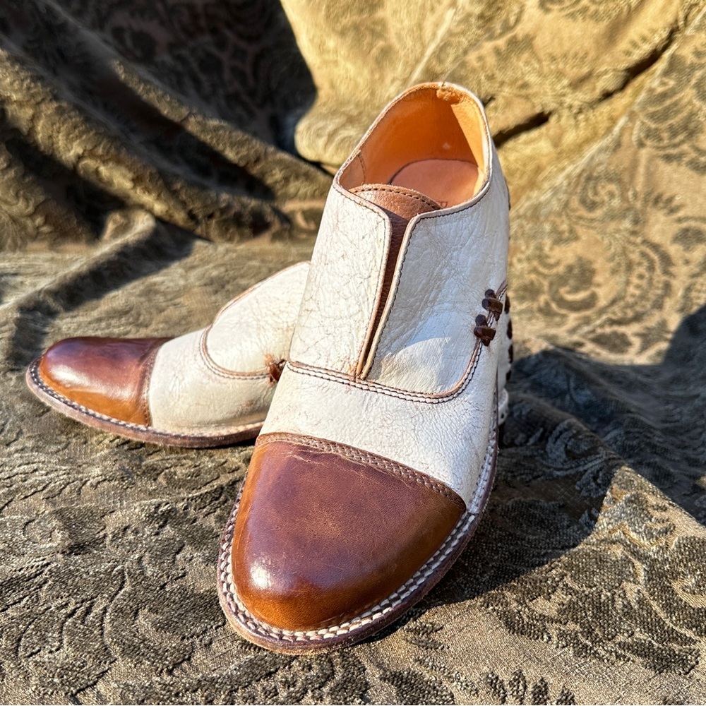 BED|STU Cobbler Leather Slip On Loafers Sz 7.5